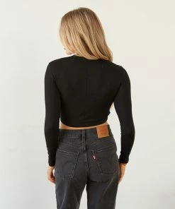 AT Maxine Cinched Crop Top New Threads