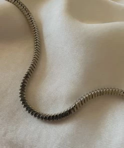 AT Sweetheart Chain Necklace In Silver