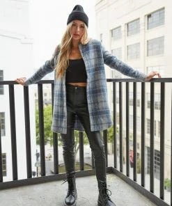 Steve Madden Desmond Plaid Shacket