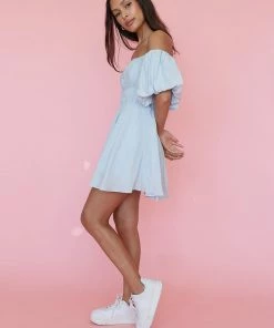 AT Santal Puff Babydoll Dress New Threads