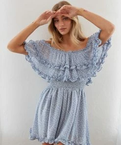 AT New Threads Secret Garden Mini Dress