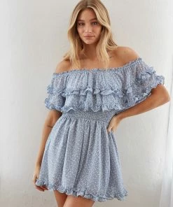 AT New Threads Secret Garden Mini Dress