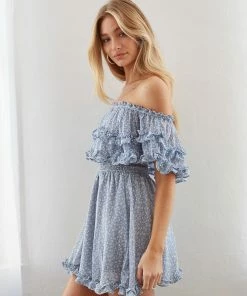 AT New Threads Secret Garden Mini Dress