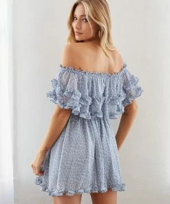 AT New Threads Secret Garden Mini Dress