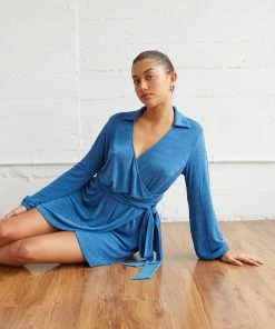 AT Luna Wrap Mini Dress New Threads