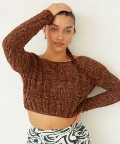 Avery Knit Crop Sweater