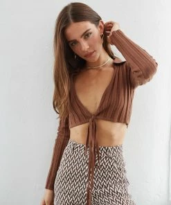 Sale Mila Ribbed Sweater Top