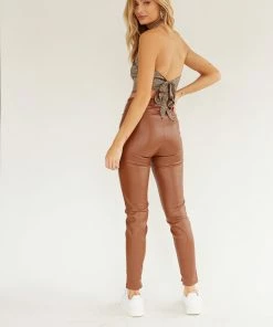 Kenny Vegan Leather Pants