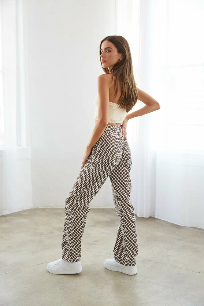 AT Ryder Printed Straight Jeans