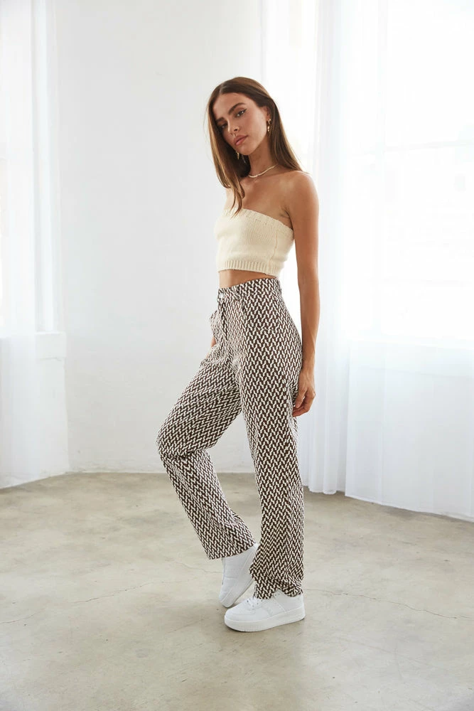 AT Ryder Printed Straight Jeans