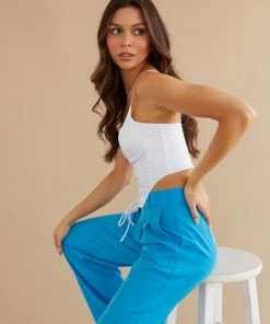 AT Bruna Lace Up Corset Top