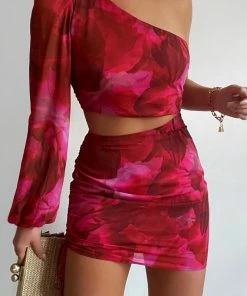 Runaway Calista Mini Dress In Pink