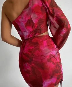 Runaway Calista Mini Dress In Pink