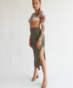 AT Palm Springs Midi Skirt