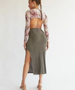 AT Palm Springs Midi Skirt