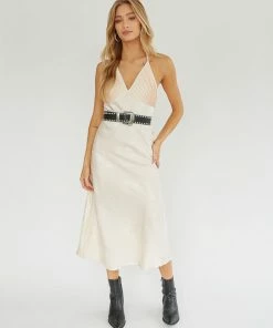 AT Dahlia Halter Midi Dress