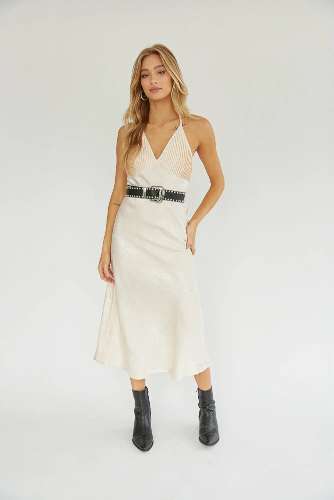 AT Dahlia Halter Midi Dress