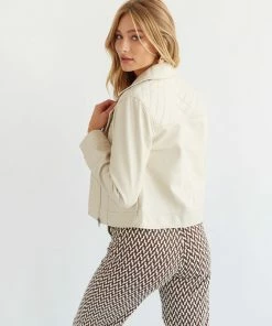 Steve Madden Sasha Vegan Leather Jacket New Threads