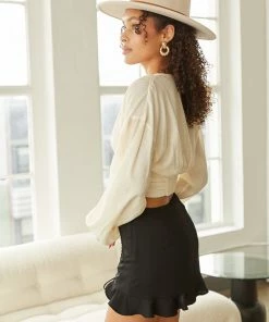 AT Christie O Ring Crop Top