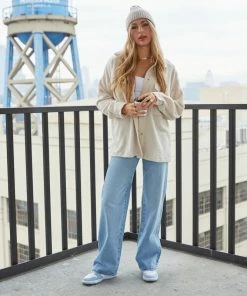 AT Westlake Button Up Top