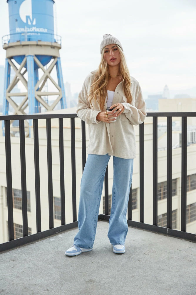 AT Westlake Button Up Top