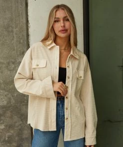 AT Kian Waffle Button Up Top New Threads