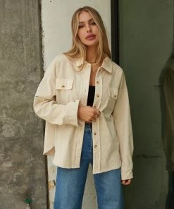 AT Kian Waffle Button Up Top New Threads