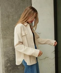 AT Kian Waffle Button Up Top New Threads