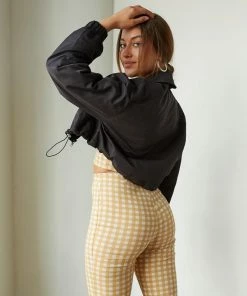 Native Daughters Robbie Cropped Bomber Jacket Sale