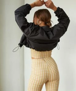 Native Daughters Robbie Cropped Bomber Jacket Sale