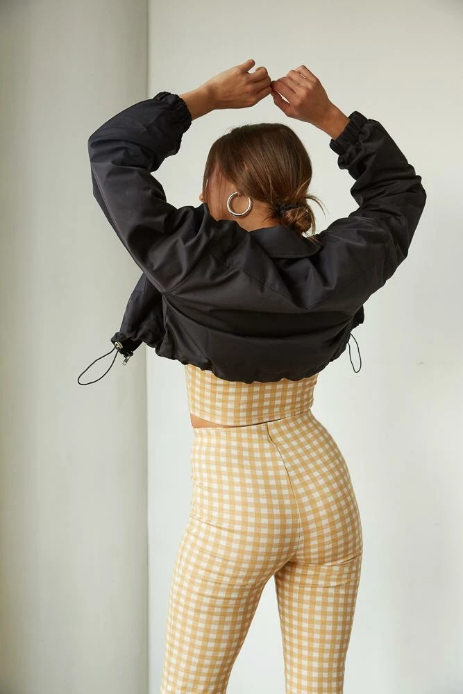 Native Daughters Robbie Cropped Bomber Jacket Sale