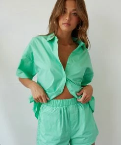 AT Damian Cotton Shorts Set