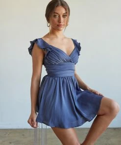 AT Desiree Ruffle Mini Dress