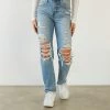 Pistola Presley Distressed Rock Or Bust Jeans