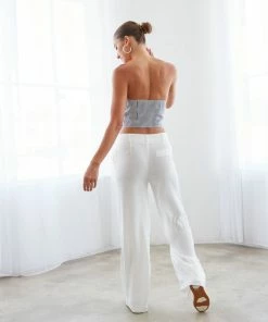 AT Clover Wide Leg Trouser Pants New Threads