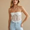 AT Field Of Dreams Lace Bustier Top