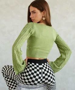 Bailey Knit Crop Sweater Sale
