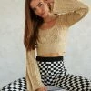 Bailey Knit Crop Sweater Sale