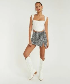 AT Memphis Floral Mini Skirt New Threads