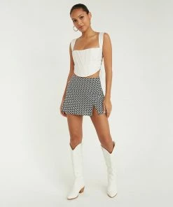 AT Memphis Floral Mini Skirt New Threads