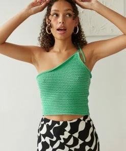 AT Callie Crochet Crop Top