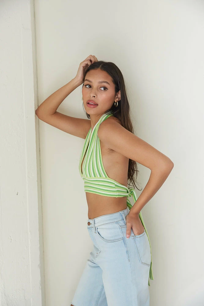 AT Brooke Knit Halter Top New Threads