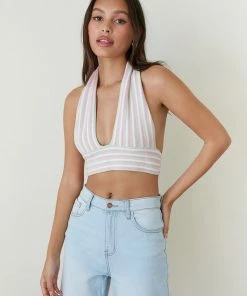 AT Brooke Knit Halter Top New Threads