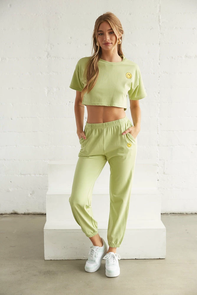 Sunday Skin Be Happy Lightweight Sweatpants