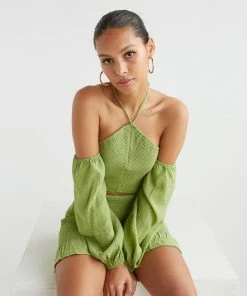 AT Deena Smocked Skirt Set New Threads