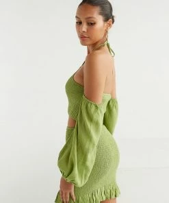 AT Deena Smocked Skirt Set New Threads