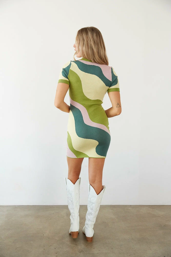 Vivian Knit Sweater Dress