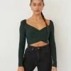 Wren Wrap Crop Sweater