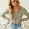 Kristina Collared Crop Sweater Sale