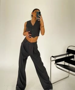 AT Salem Wide Leg Trouser Pants